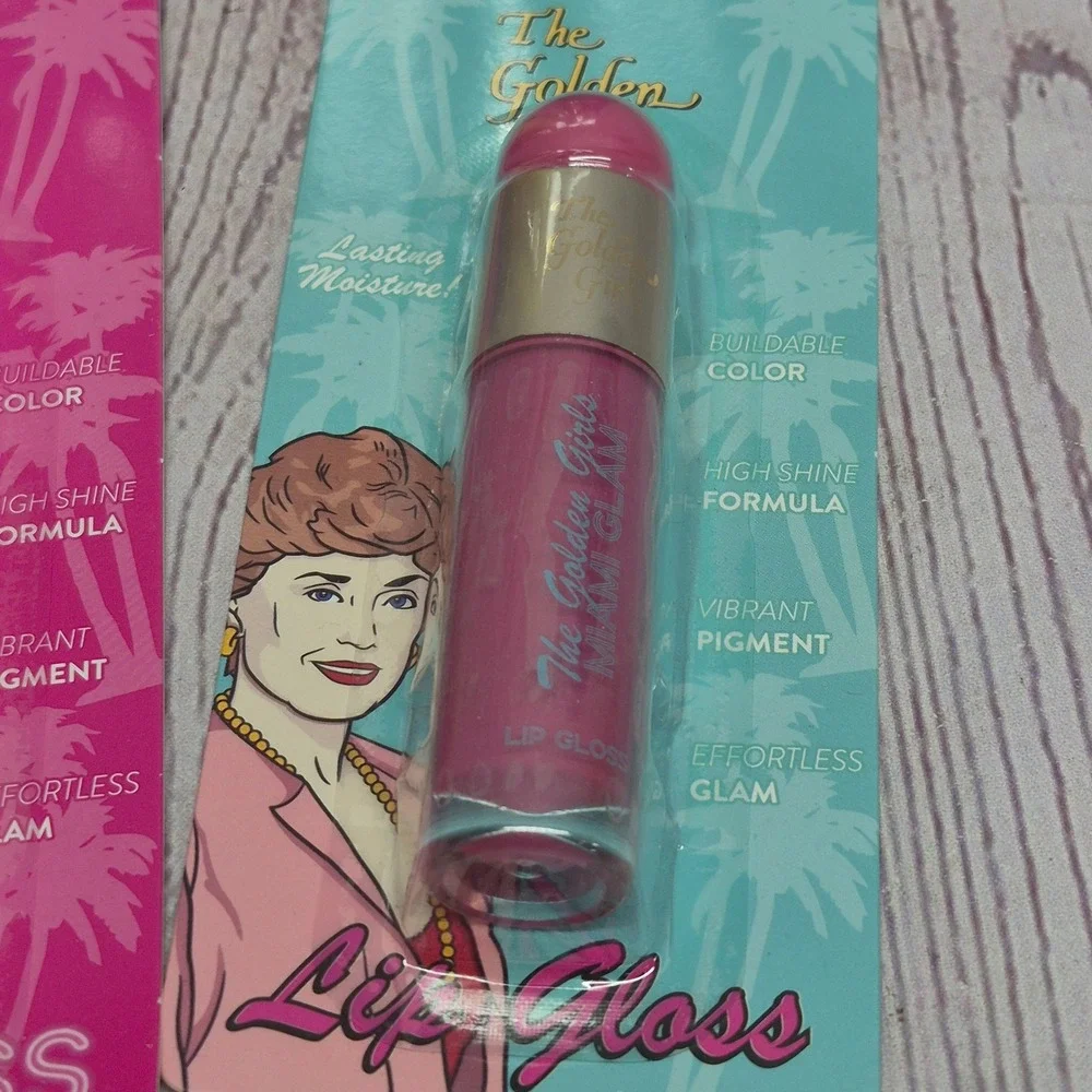 The Golden Girls Lip Gloss Set of 4 Shimmer & High Shine Shady Pines Miami Glam